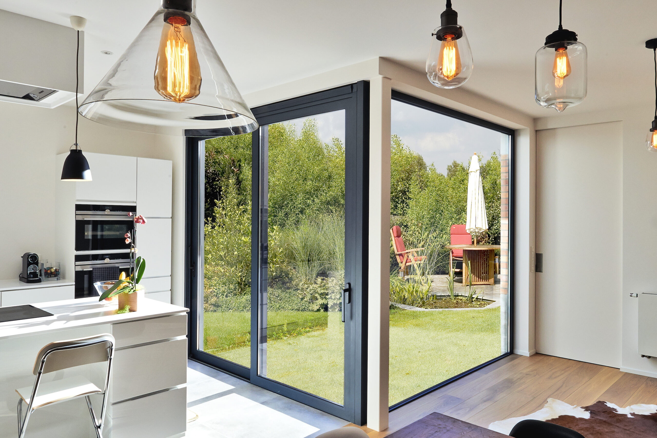 BlackPatio Doors